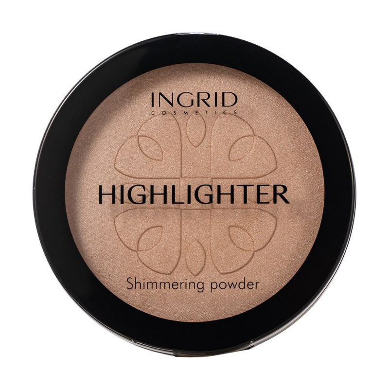 Компактний хайлайтер для обличчя Ingrid Cosmetics HD Beauty Innovation Shimmer Powder, 25 г