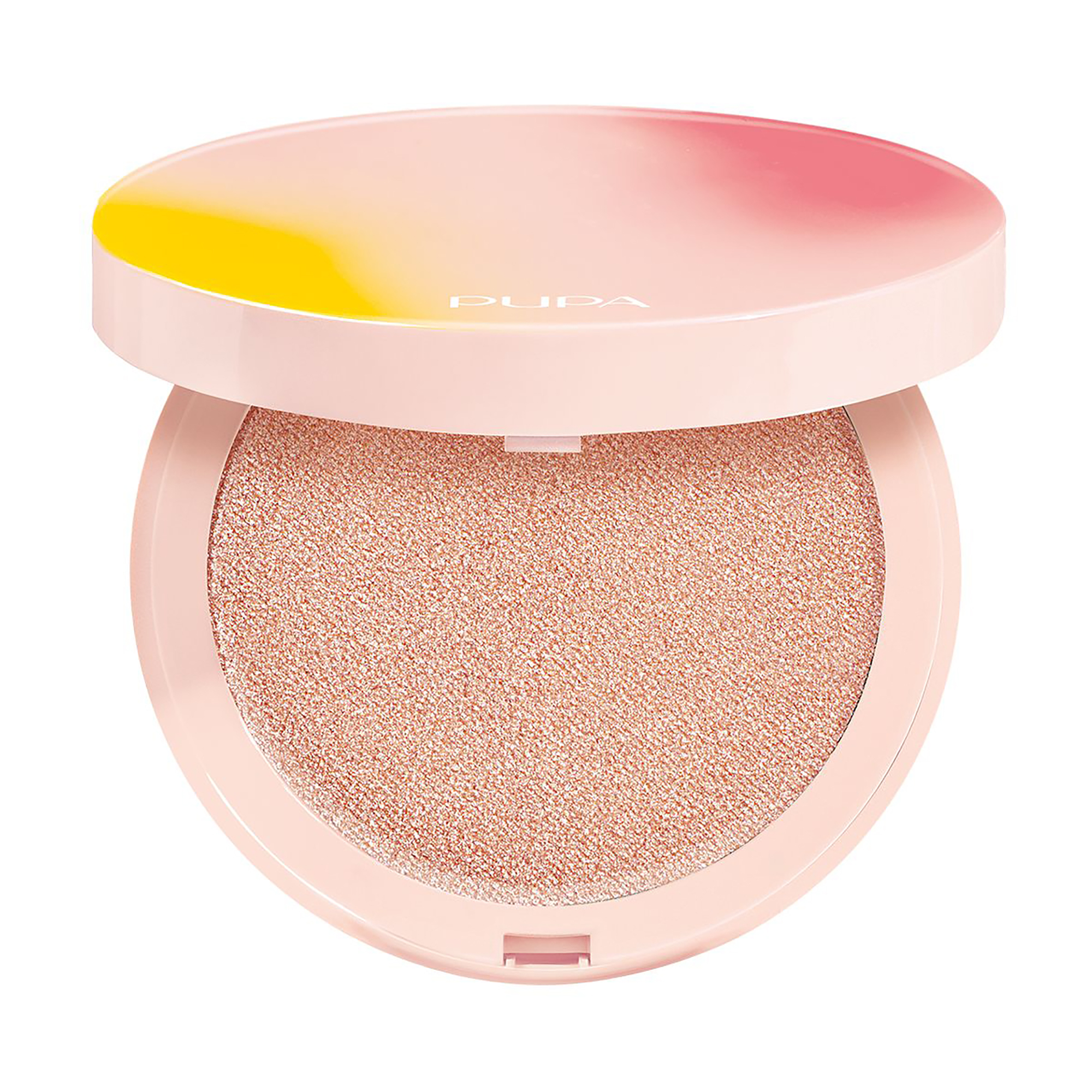 Компактний хайлайтер для обличчя Pupa Color Trip Wonder Me Glow 105 Shimmery Rose, 7.5 г